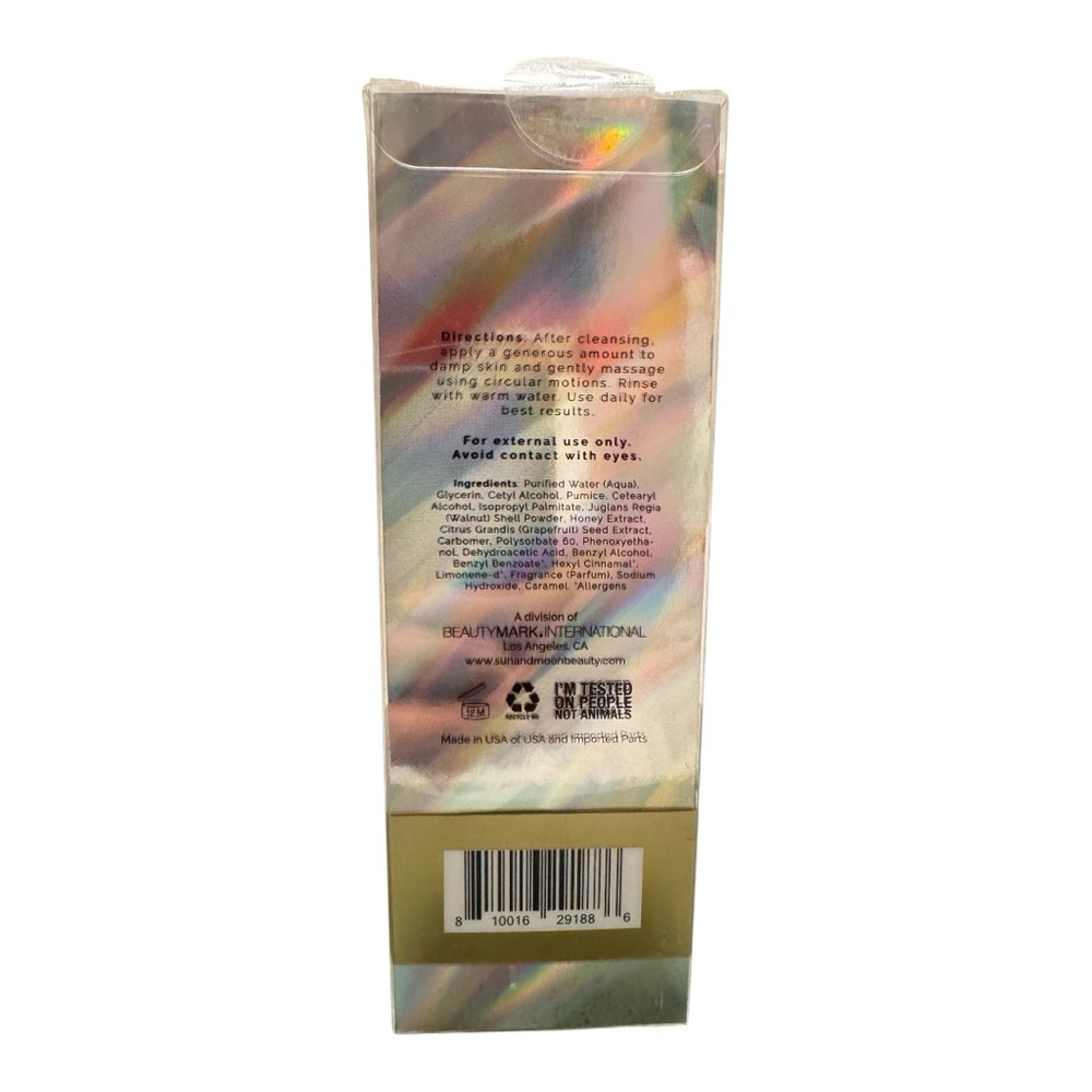 Sun + Moon Just Bee Lieve Daily Facial Exfoliator Polish Repair New in Box! - Picture 4 of 5